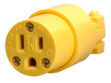  : Yellow Female Plugs