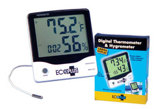 : Grower's Edge Large Display Thermometer / Hygrometer