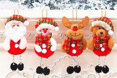 Comprar ahora: 100pcs Christmas tree Decorative Deer Snowman Pendant