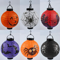 Comprar ahora: 90pcs Halloween Pumpkin Paper Lantern Glowing Lantern Pendant