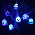 Comprar ahora: 100 pcs Halloween Ghost Light Cute LED Candle Night Light