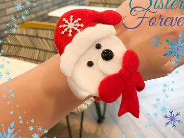 Buy Now: 200 pcs Christmas decoration pat circle Christmas party bracelet