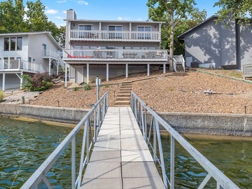 Venues & Services: Stunning Lakeside House - Right on the water Ozark Lake Missouri