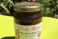 Les miels : Miel de Maquis de Chataignier, fait en Corse