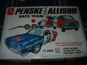 Selling with online payment: 1970 AMT PENSKE/ALLISON RACE TEAM 1/25 SCALE