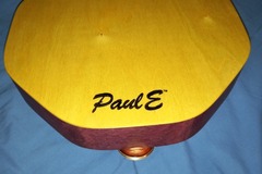 Selling with online payment: PaulE Drums "Kajon-E" Purpleheart
