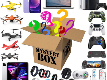 Liquidation & Wholesale Lot: Mystery Box With 100 Items Of ready To Sell Merchandise!
