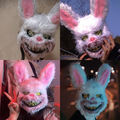 Buy Now: 10PCS bloody halloween props bear bunny mask Cosplay