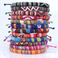 Liquidation & Wholesale Lot: 120X Teen Colorful Surfer Rope Friendship Bracelets