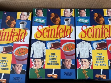 Liquidation & Wholesale Lot: 12 Seinfeld Games Funko