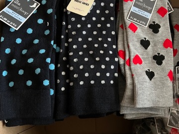 Liquidation & Wholesale Lot: Lot of 123 Mens Socks - Dress socks and Gifts
