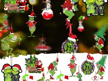 Buy Now: 100pcs Christmas DIY horror movie green monster decoration
