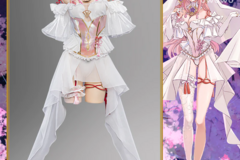 Selling with online payment: Yae Miko Bride Cosplay