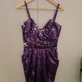 For Sale: Purple Sparkly occasion wear dress