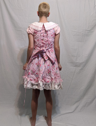 Pink Floral Bodyline Lolita Dress JSK