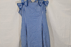 Selling with online payment: Blue and White Checkered Lolita JSK Dress