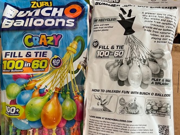 Liquidation & Wholesale Lot: 25 PC Zuru Bunch O Balloons