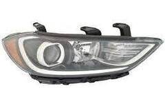Selling with online payment: 2017 to 2018 Hyundai Elantra Sedan HEAD LAMP RH HALOGEN W/DRL HQ