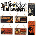 Comprar ahora: 180PCS Halloween Wooden Sign Pumpkin-shaped Wooden Sign