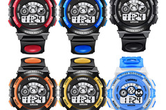 Buy Now: 30Pcs Stylish Kids Colorful Luminous Sport Digital Wrist Watches
