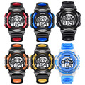 Liquidation & Wholesale Lot: 30Pcs Stylish Kids Colorful Luminous Sport Digital Wrist Watches