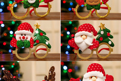Buy Now: 100PCS Christmas glasses frame children's dress up decoration
