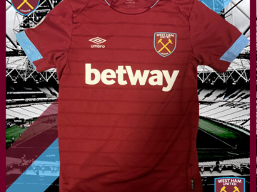 Selling with online payment: West Ham 2018-19 Home Shirt