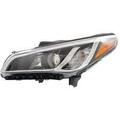 Selling with online payment: 2015 to 2017 Hyundai Sonata HEAD LAMP LH HALOGEN W/BLACK