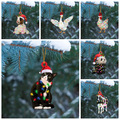 Comprar ahora: 100pcs Christmas Decoration Acrylic Double Sided Print Ornament