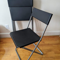 Renting out with online payment: Set of 4 IKEA JEFF folding chairs