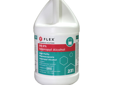  : FLEX 99.9% Isopropyl Alcohol - 1 Gal