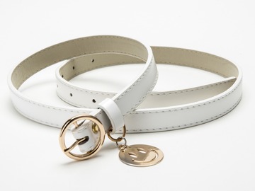 Buy Now: 50pcs metal buckle ring belt skirt belt Joker decorative belt
