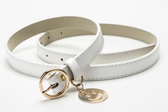 Comprar ahora: 50pcs metal buckle ring belt skirt belt Joker decorative belt