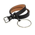Buy Now: 50pcs PU buckle ladies belt rings circle decorative belt