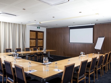Book a meeting: GP Kailis Room - Work space with balcony access and a private bar
