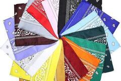 Buy Now: 30pcs cotton Paisley scarf printed headband handkerchief scarf