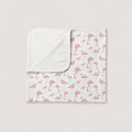  : Flamingos baby blanket