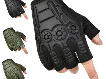 Buy Now: 30pcs outdoor riding half-fingered gloves are non-slip