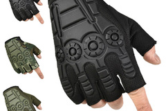 Comprar ahora: 30pcs outdoor riding half-fingered gloves are non-slip
