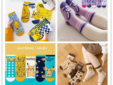 Comprar ahora: 80pairs children socks cute cartoon baby cotton socks
