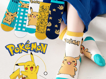 Comprar ahora: 80pairs of cute cartoon cotton socks for children