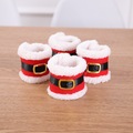Buy Now: 100pcs Christmas decorations Christmas belt buckle napkin ring