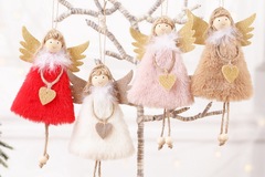 Comprar ahora: 100PCS Christmas decoration cute love plush angel creative Doll 