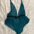 Selling: Teal crotchless teddy