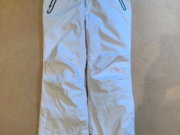 Selling with online payment: White womens ski pants