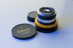 Vermieten: Cine-Mod Vintage Nikkor 24mm f/2.8 EF-Mount - single-coated