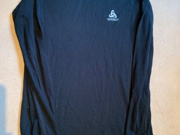 Selling with online payment: ODLO black skiing baselayer top for 14 year old size 164