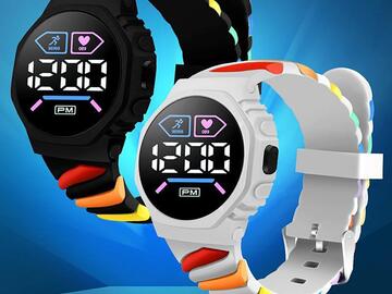 Buy Now: 20 Pcs Children's LED Electronic Outdoor Sports Watches