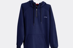 Bulk Lots: 25PCS new Hoodies: organic cotton, athleisure, lightweight, navy