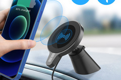Buy Now: 7pcs Magnetic Wireless Car Charger Mount Stand For iPhone14 13 12